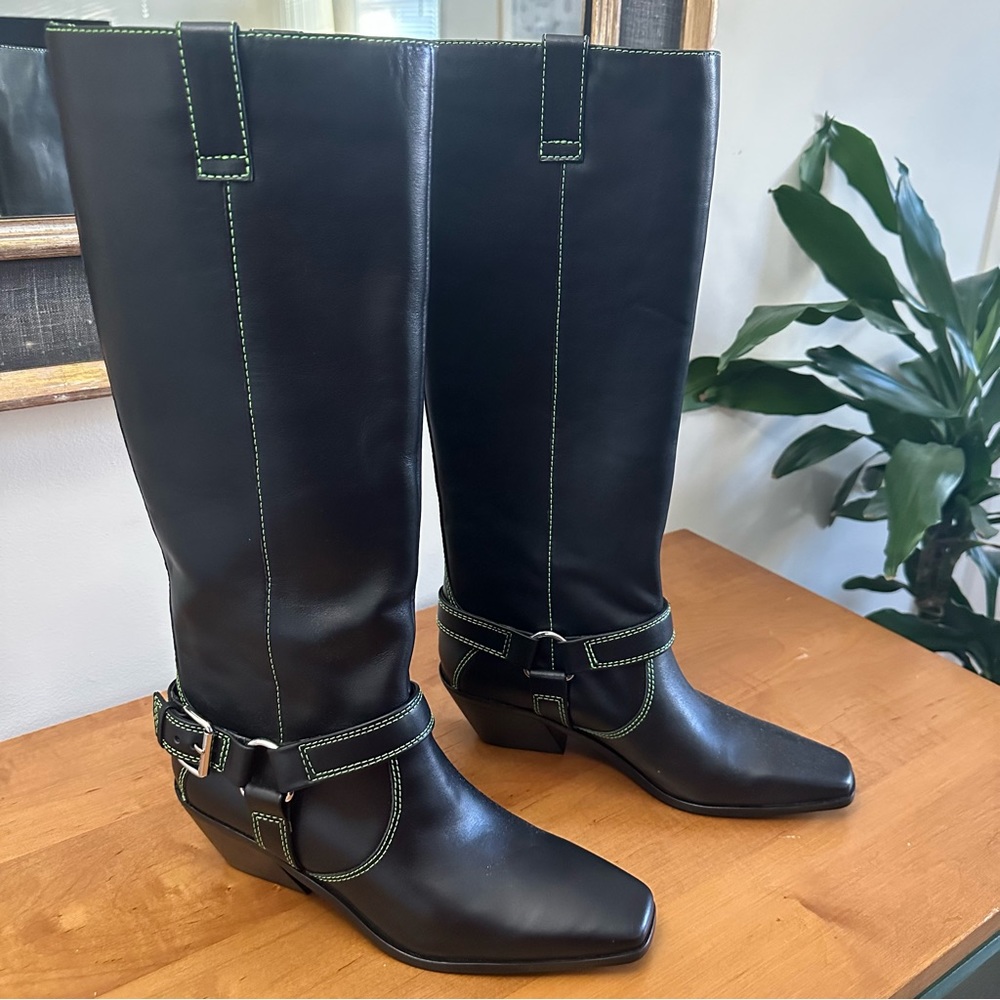 Caverley by Anthropologie Milly Boot Black size 36(US5) and 39(US8) - Picture 3 of 11